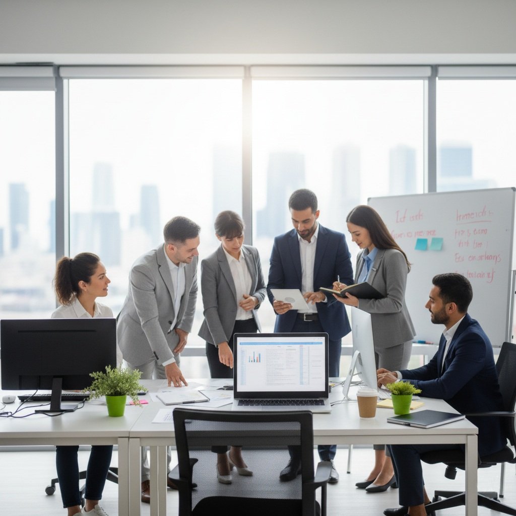 Funcionário produtivo